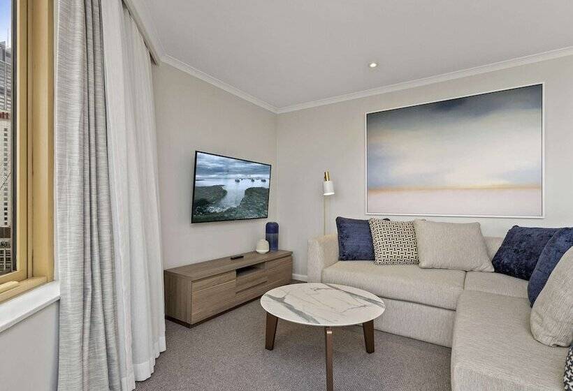 침실 2개 디럭스 아파트, The Sebel Quay West Suites Sydney
