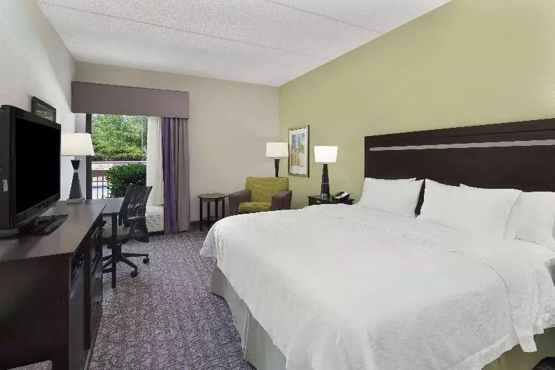 キングサイズベッドのスタンダードルーム, Hampton Inn Atlantatown Center/kennesaw