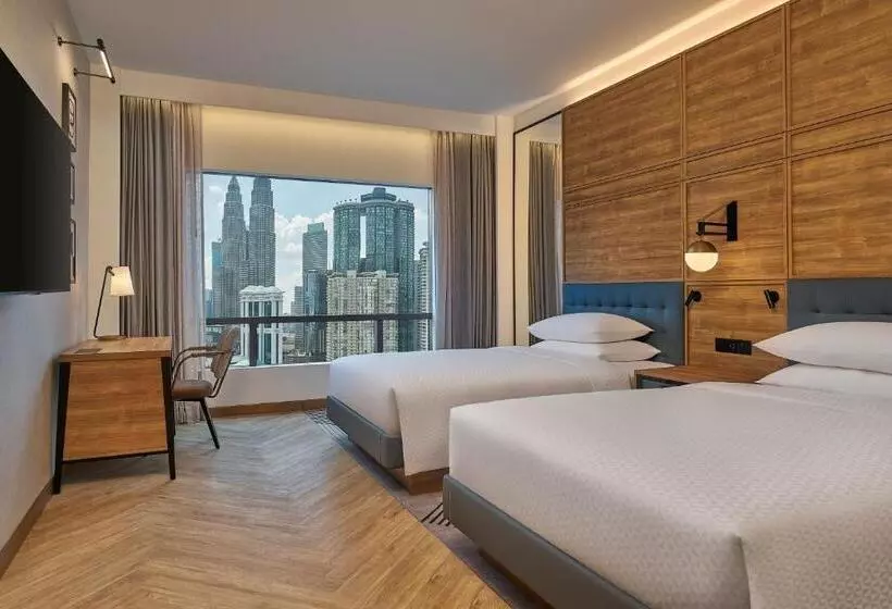 景色の見えるデラックスルーム, Renaissance Kuala Lumpur Hotel & Convention Centre
