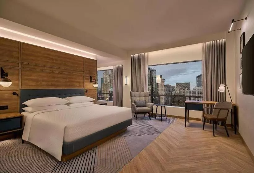 キングサイドベッドのスタンダードワンルーム, Renaissance Kuala Lumpur Hotel & Convention Centre