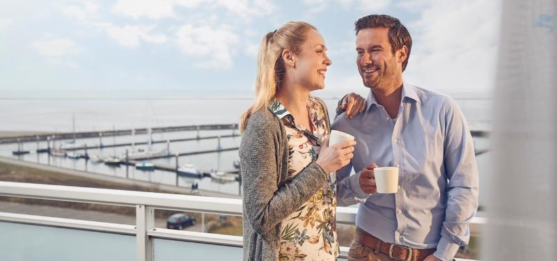 Номер Superior Вид на Море, Westcord Hotel Schylge