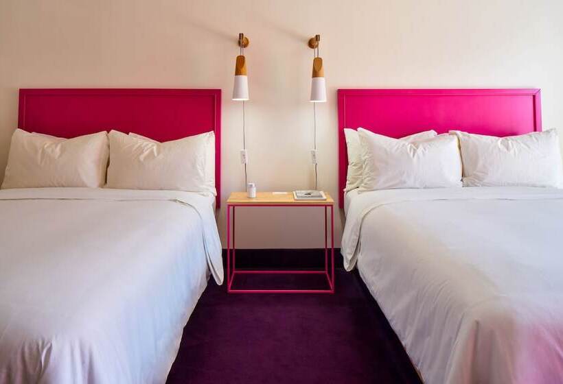 Номер Стандарт 2 Двуспальные Кровати, The Saguaro Palm Springs