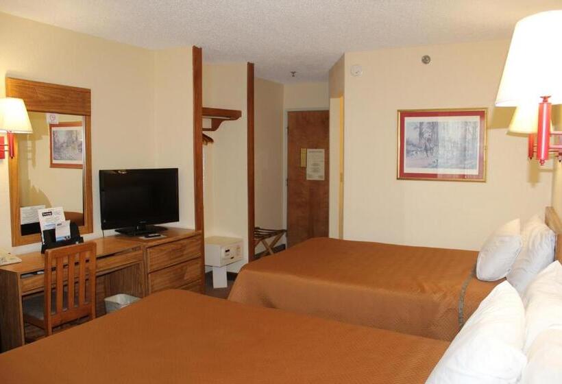 غرفه قياسيه سريرين مزدوجين, Travelodge By Wyndham Perry National Fairgrounds Area I 75