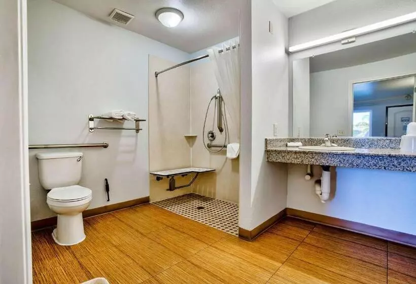 اتاق استاندارد با تخت بزرگ برای معلولان, Motel 6 Menifee, Ca