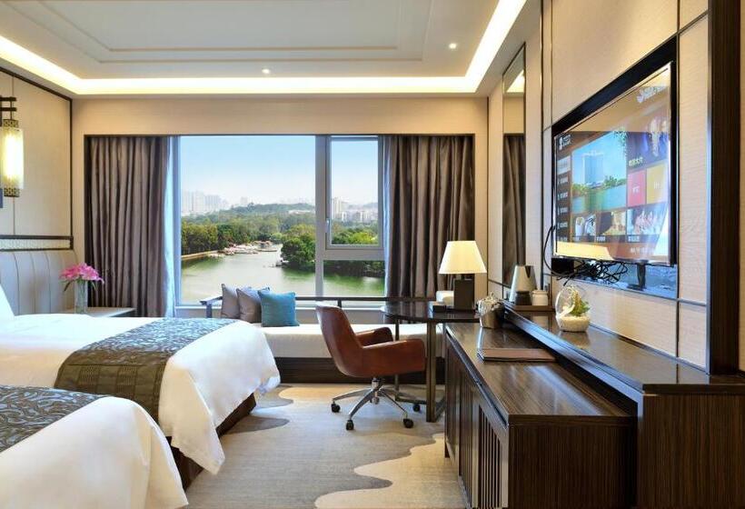 غرفة ديلوكس مطلة على البحيرة, Fuzhou Lakeside