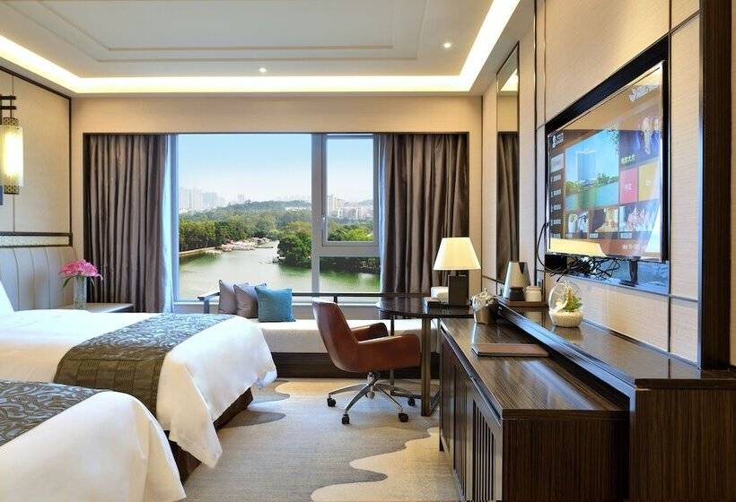 غرفة ديلوكس مطلة على البحيرة, Fuzhou Lakeside
