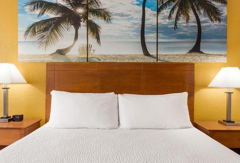 장애인을 위한 킹사이즈 침대 스탠다드 룸, Envision Hotel Miami International Airport