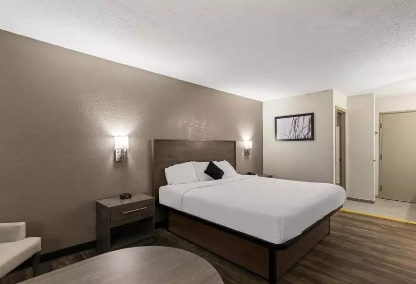 キングサイズベッドのスタンダードルーム, Red Lion Inn & Suites Caseyville