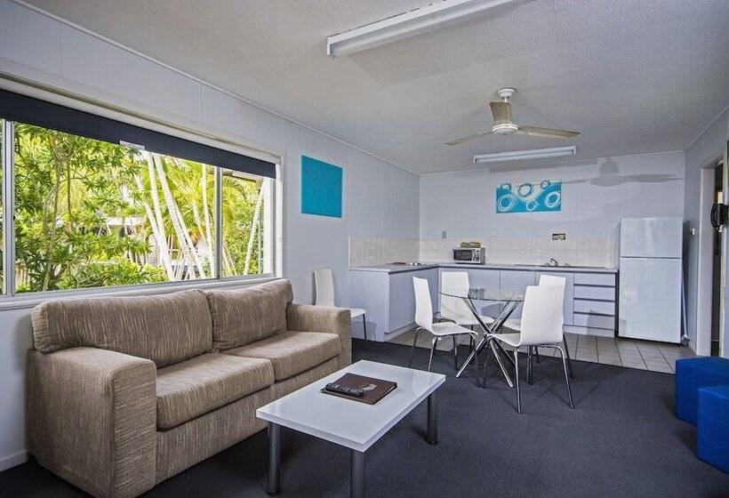 침실 2개 아파트, The Beach Motel Hervey Bay