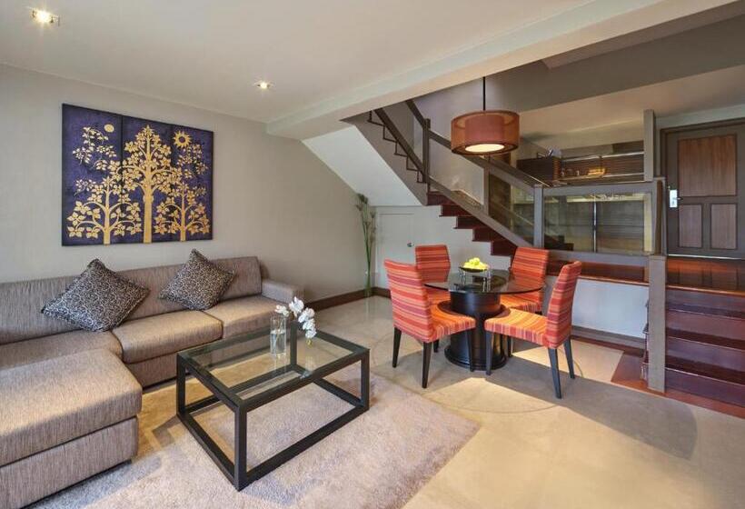 2침실 듀플렉스 아파트, Angsana Laguna Phuket