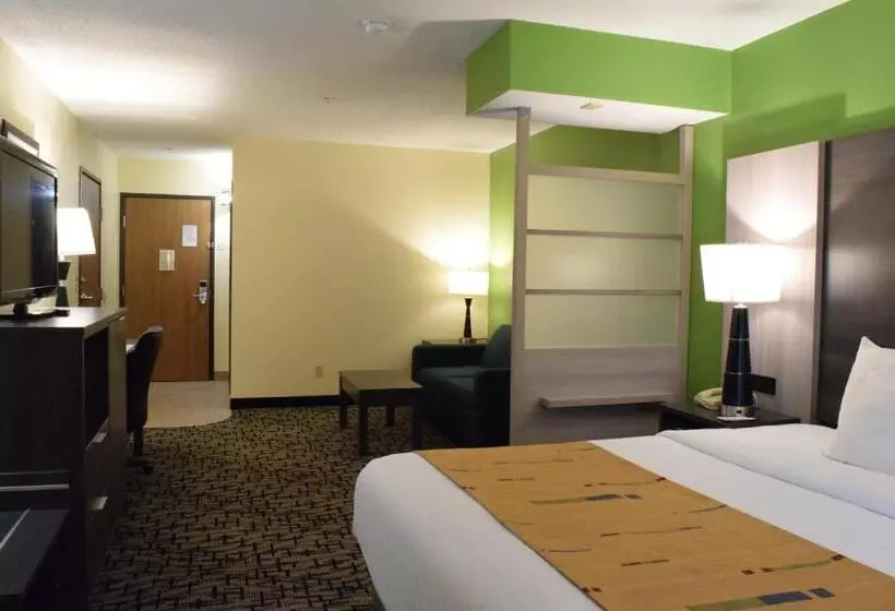 キングサイズベッドのスイートルーム, Best Western Crown Inn & Suites   Batavia