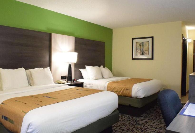 غرفة قياسية سرير ملكى لذوى الإحتياجات الخاصة, Best Western Crown Inn & Suites   Batavia