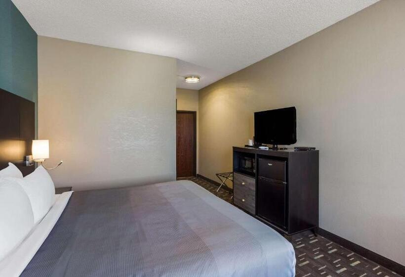 اتاق استاندارد با تخت بزرگ, Quality Inn Galesburg Near Us Highway 34 And I 74