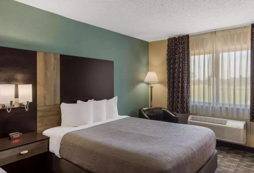 اتاق استاندارد با تخت بزرگ, Quality Inn Galesburg Near Us Highway 34 And I 74