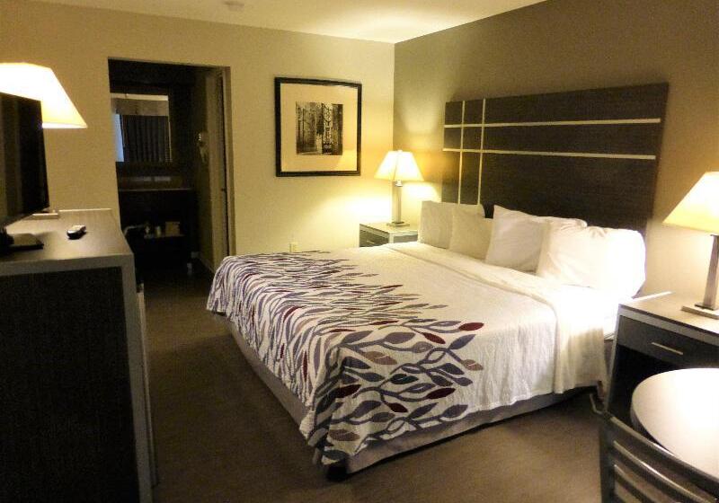 带大床的豪华间, Red Roof Inn Columbia, Tn