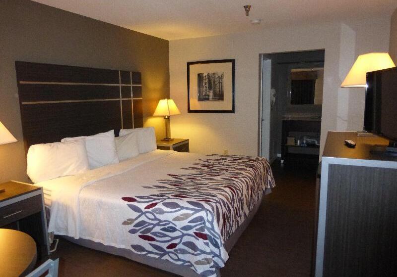 带大床的豪华间, Red Roof Inn Columbia, Tn