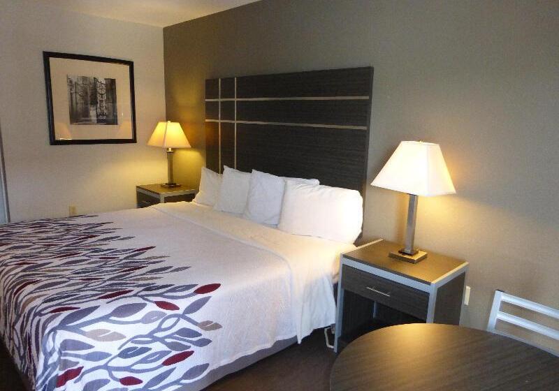 带大床的豪华间, Red Roof Inn Columbia, Tn