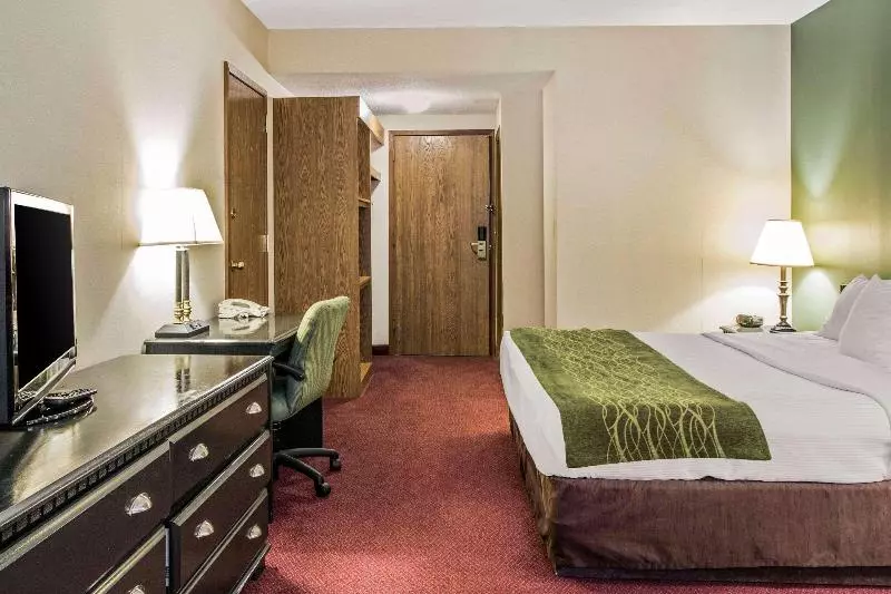 キングサイズベッドのスタンダードルーム, Rodeway Inn