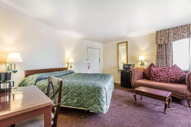 اتاق استاندارد با تخت بزرگ, Rodeway Inn Magic Mountain Area