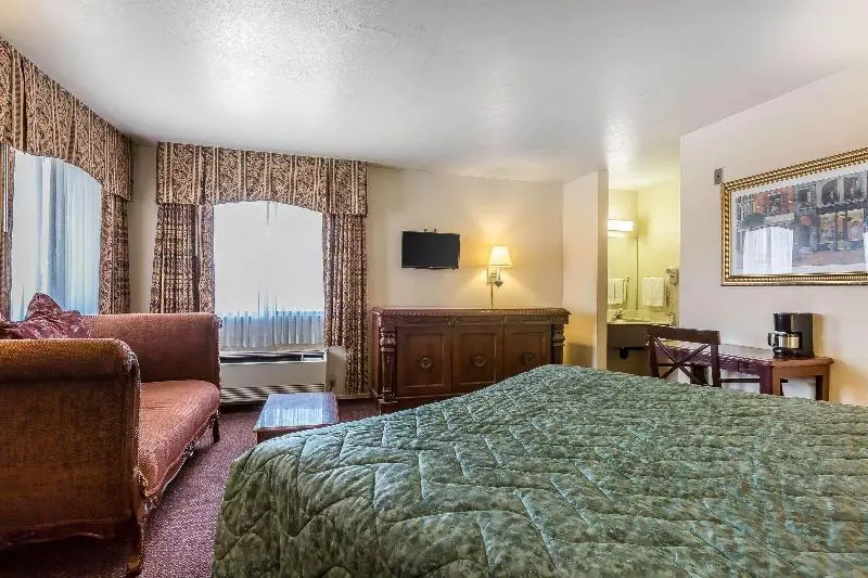 اتاق استاندارد با تخت بزرگ, Rodeway Inn Magic Mountain Area