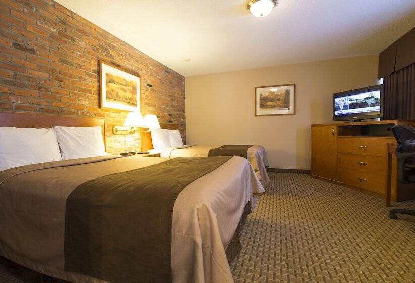 غرفه قياسيه سريرين مزدوجين, Travelodge By Wyndham Thunder Bay On