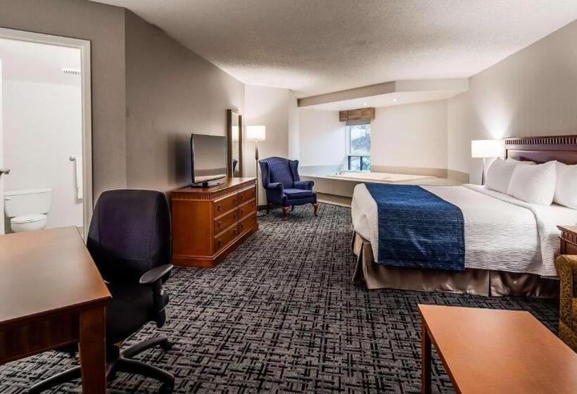 キングサイズベッドのスイートルーム, Best Western Hotel Brossard