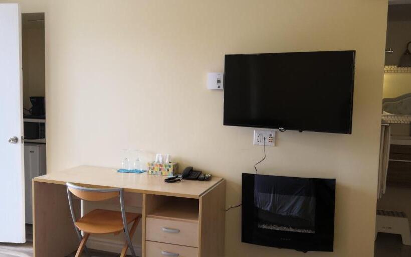 스탠다드 룸 킹사이즈 침대, Motel Des Pays D'en Haut