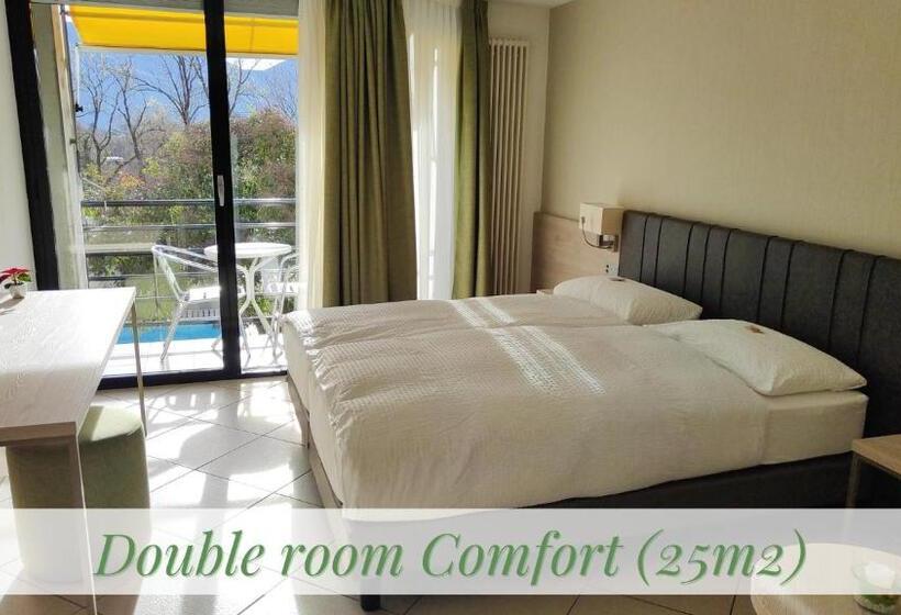 غرفة كمفورت مع بلكونة, Nessi Locarno