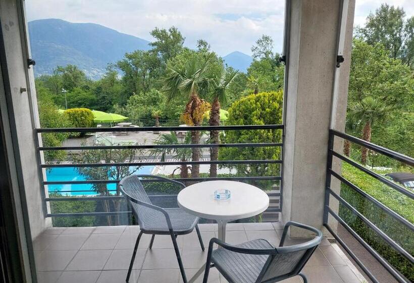 غرفة سوبيريور مزودة بشرفة, Nessi Locarno