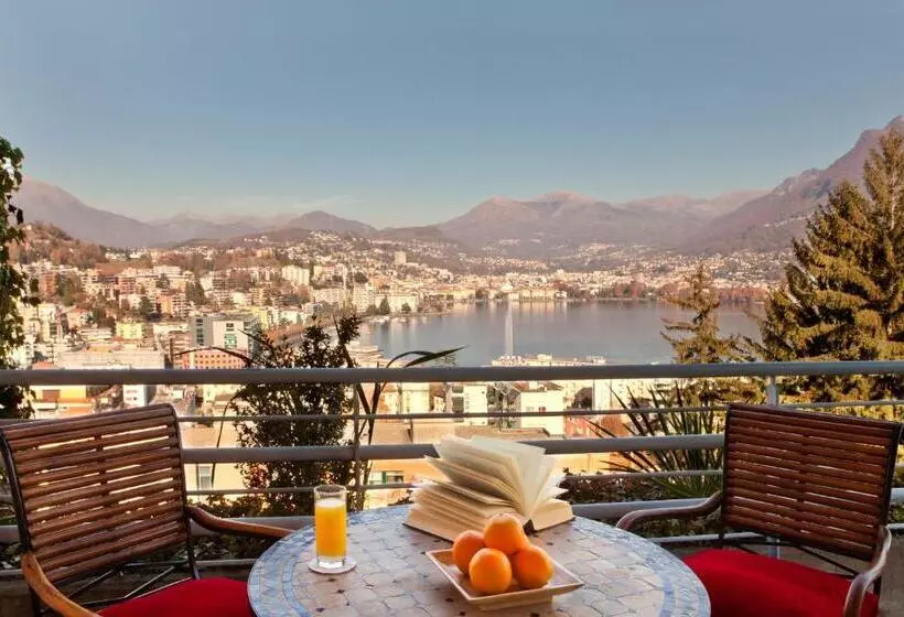اتاق لوکس با چشمانداز دریاچه, Suitenhotel Parco Paradiso