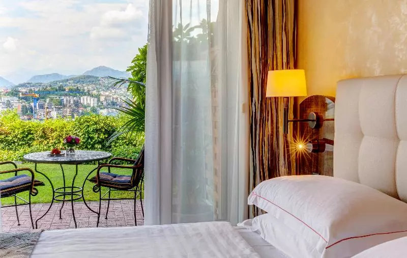 اتاق استاندارد با تراس, Suitenhotel Parco Paradiso