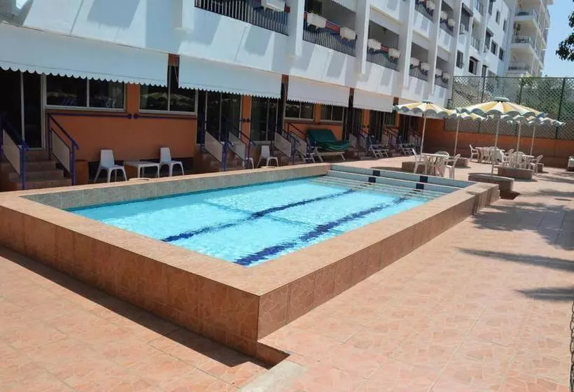 庭の見える１ベッドルームアパートメント, Residence Yasmina Agadir