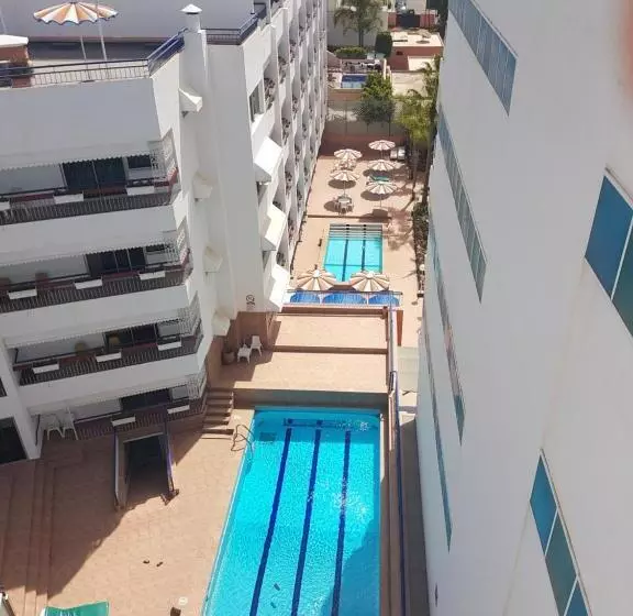 庭の見える１ベッドルームアパートメント, Residence Yasmina Agadir