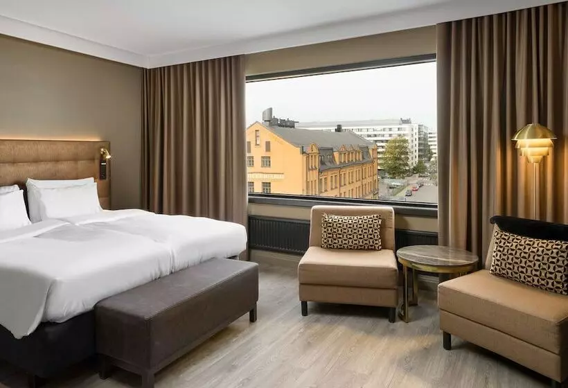 اتاق سوپریور با چشم‌انداز رودخانه, Radisson Blu Marina Palace Hotel, Turku