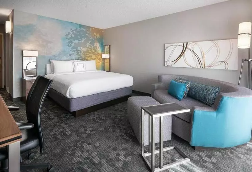 اتاق استاندارد با تخت بزرگ, Courtyard By Marriott Las Vegas Convention Center