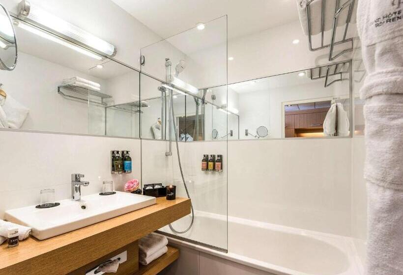 חדר דלוקס נוף בריכה, Grand Hôtel Roi René Aix En Provence Centre   Mgallery