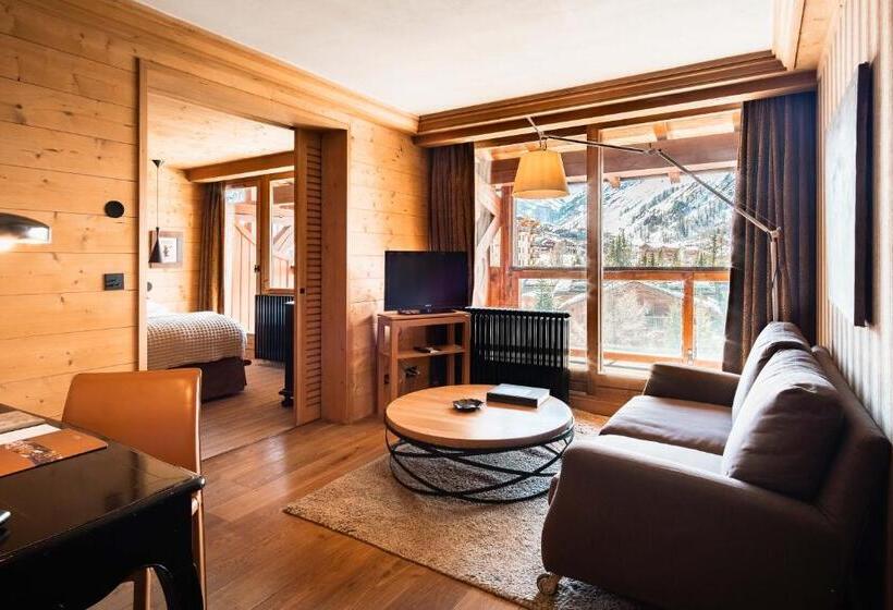 سوییت با چشمانداز کوه, Hôtel Le Blizzard