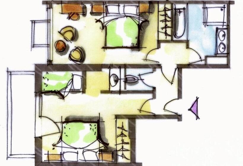 سوئیت 2 خوابه, Hôtel Le Blizzard