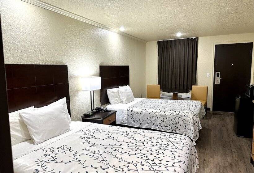 غرفه قياسيه سريرين مزدوجين, Travelers Inn Elizabeth City