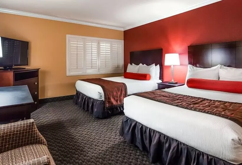 ２ダブルベッドのスタンダードルーム, Best Western Plus Casino Royale   Center Strip