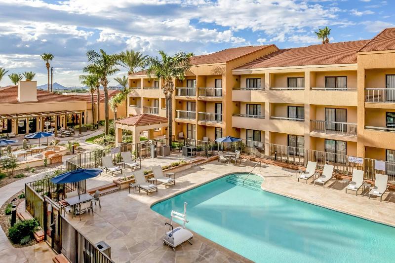 스탠다드 룸 풀장 전망, Courtyard Tucson Airport