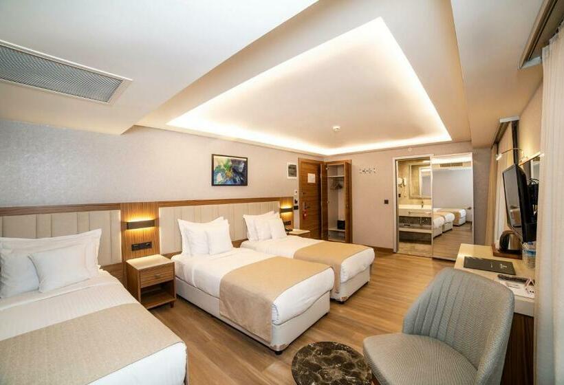 اتاق استاندارد سه نفره, Erboy Hotel Istanbul Sirkeci