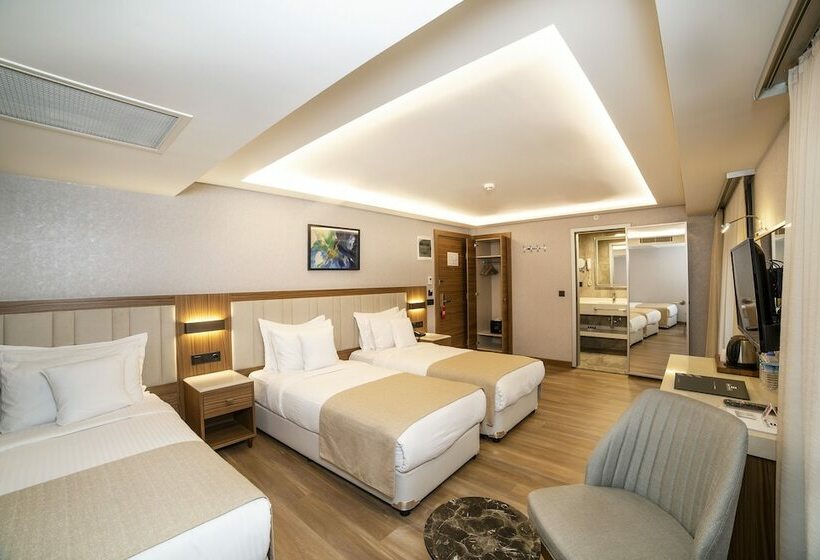 اتاق استاندارد سه نفره, Erboy Hotel Istanbul Sirkeci