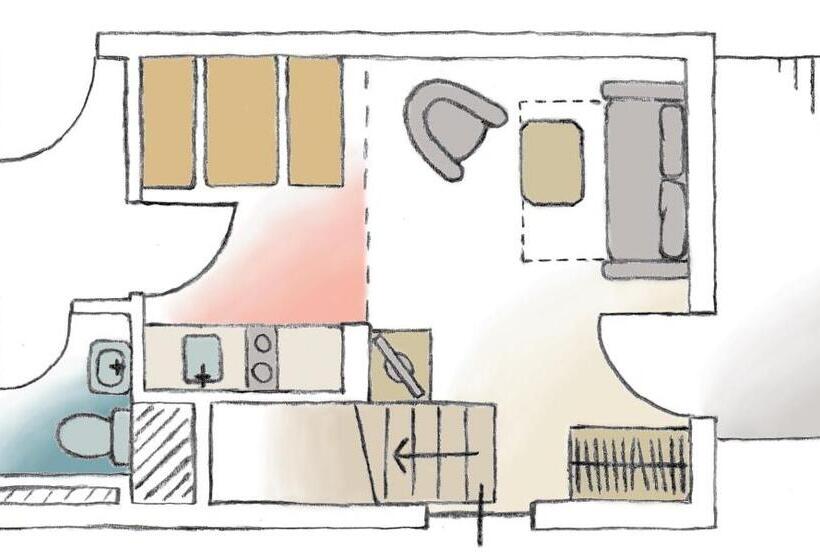 带2个卧室的公寓, Theater Und Feriendorf Königsleitn Gmbh