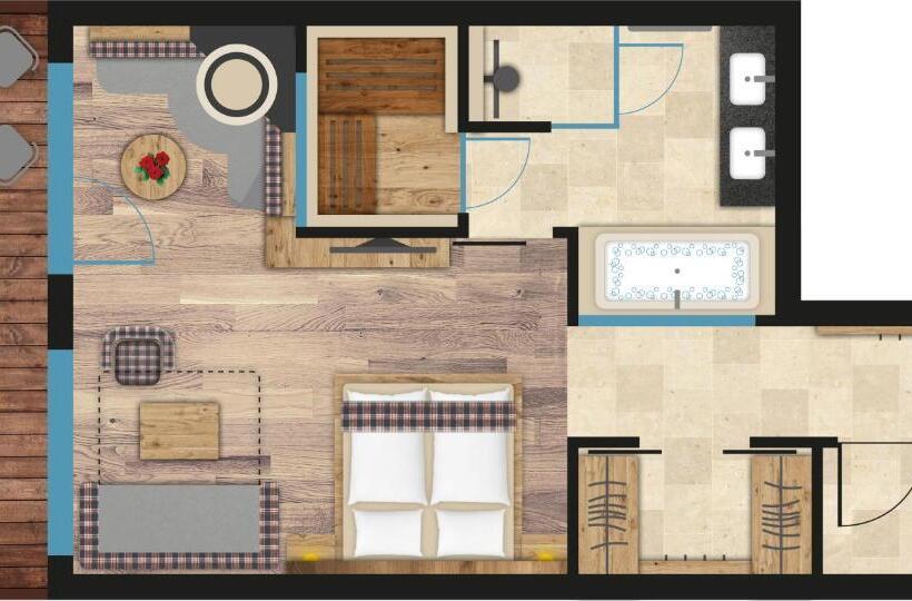 套房, Verwöhnhotel Kristall