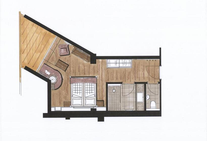 套房, Verwöhnhotel Kristall