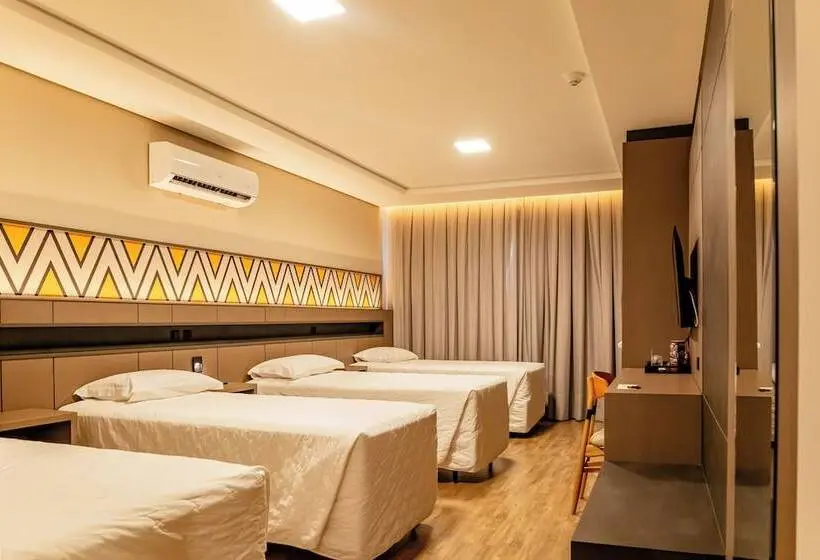 スーペリアの４人部屋, Complexo Eco Cataratas by SJ Hotéis & Resort