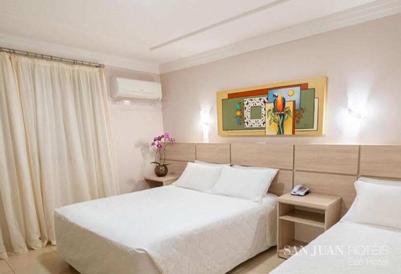 컴포트 트리플 룸, Complexo Eco Cataratas Resort By Sj