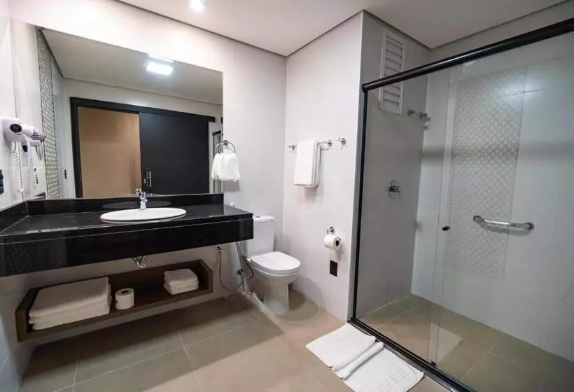 キングサイズベッドのデラックススイート, Complexo Eco Cataratas Resort By Sj