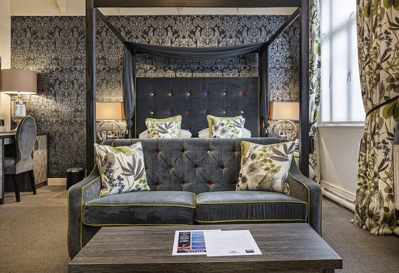 סוויטה דלוקס, The Royal Oak Hotel, Welshpool, Mid Wales